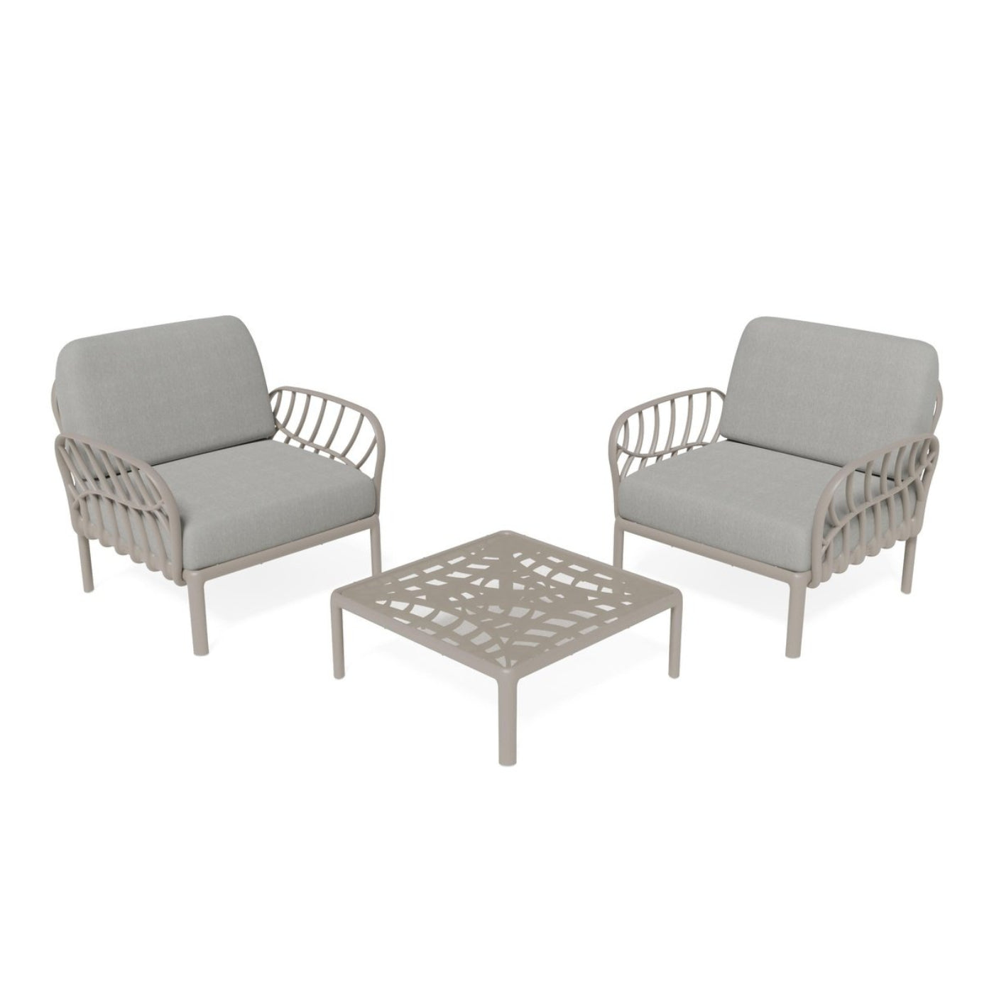 Strata Furniture Dahlia Patio Set Chairs and Table -  ODACCTGG