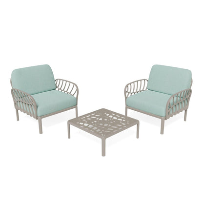 Strata Furniture Dahlia Patio Set Chairs and Table -  ODACCTGM
