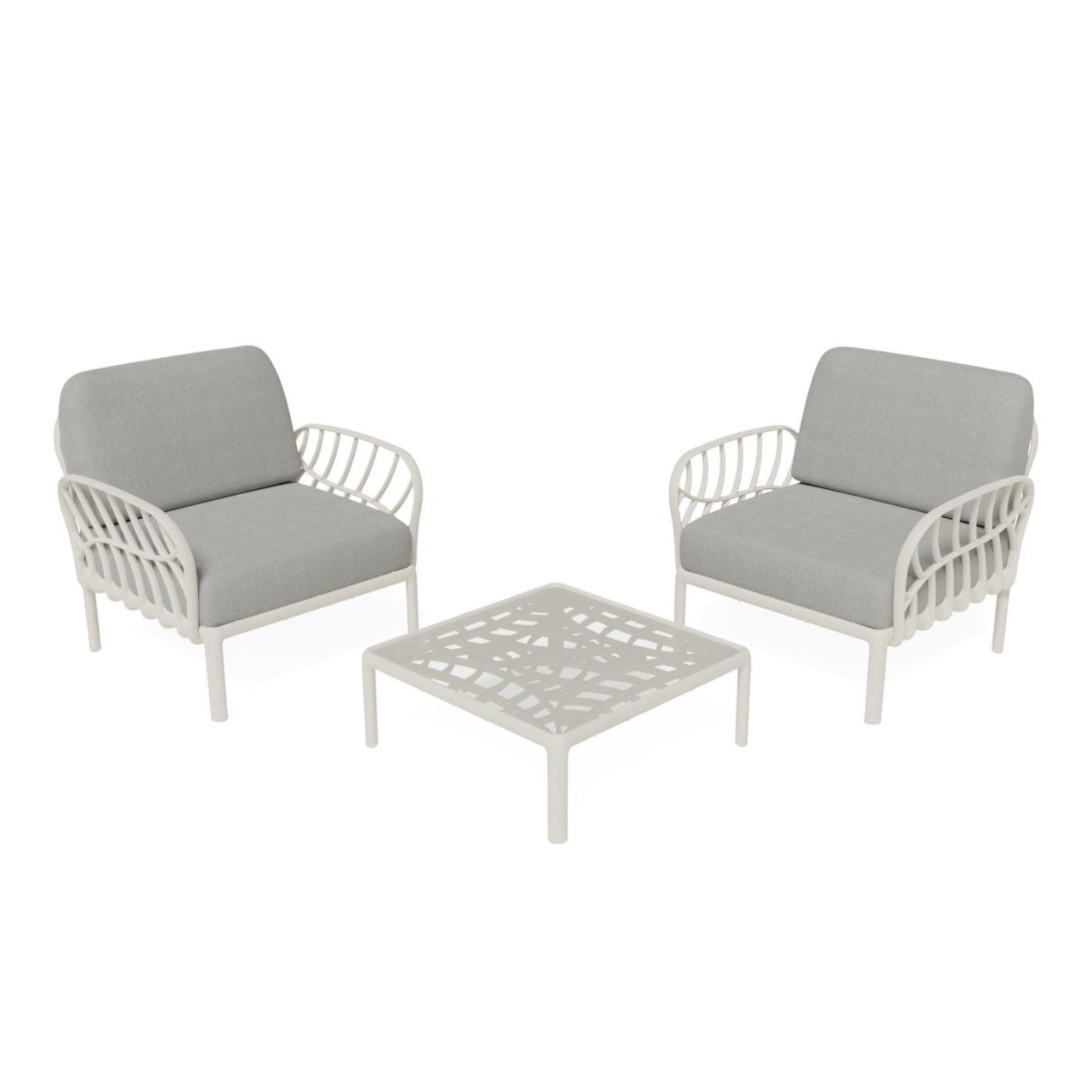 Strata Furniture Dahlia Patio Set Chairs and Table -  ODACCTWG