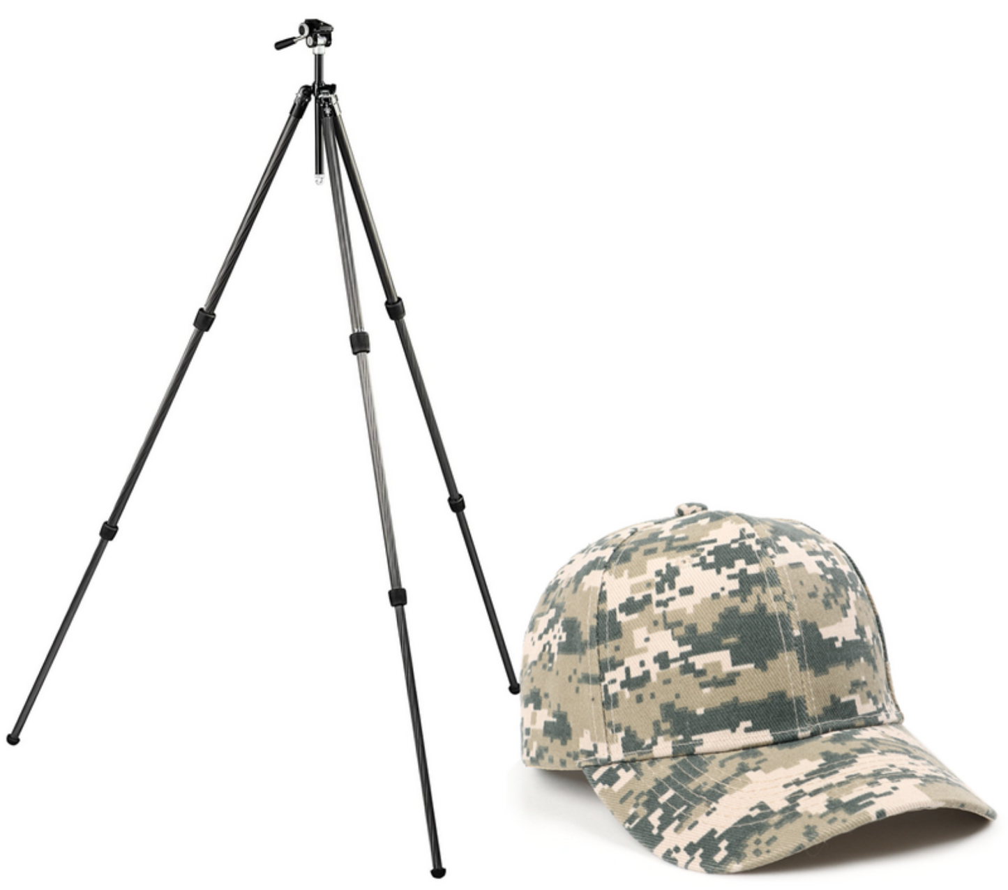 Vortex Optics Ridgeview Carbon Tripod Kit with Free Hat Bundle