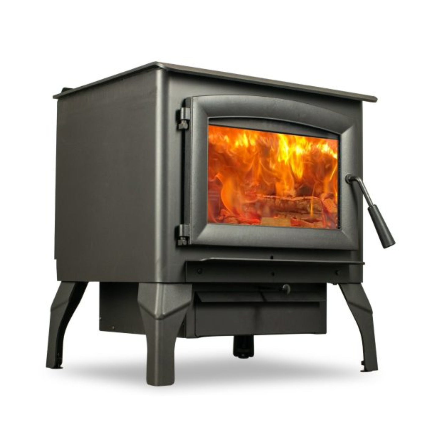 US Stove 2,500 Sq. Ft. Wood Stove with Cast Iron Legs & Blower - SKU_1769011474749_338