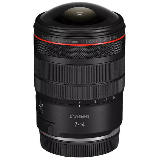 Canon RF 7-14mm f2.8-3.5 L Fisheye STM Lens - CA7343C002