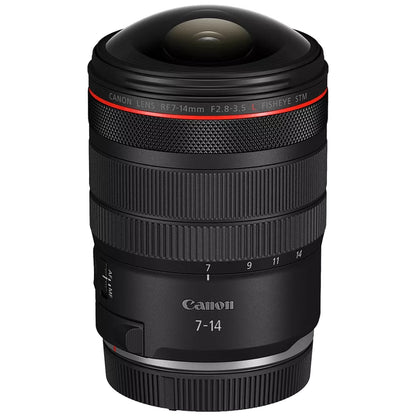 Canon RF 7-14mm f2.8-3.5 L Fisheye STM Lens - CA7343C002