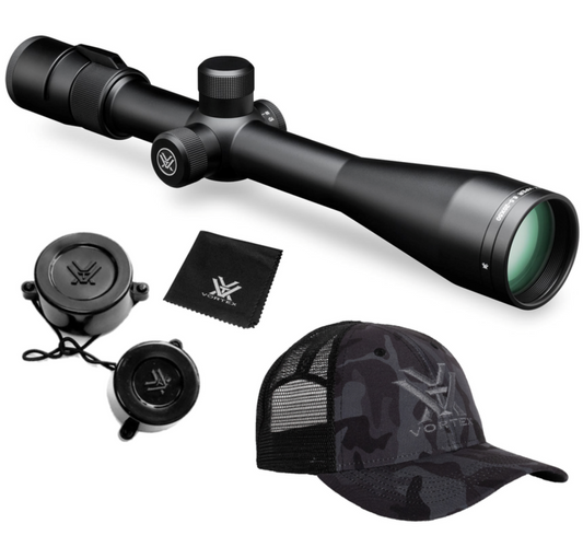 Vortex Optics Viper 6.5-20x50 PA SFP Riflescope Mil-Dot MOA, 30mm Tube with Wearable4U Bundle