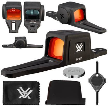 Vortex Optics Viper SG Enclosed Micro Multi-Reticle Red Dot Sight  - VPR-SGMRD3-MR-E