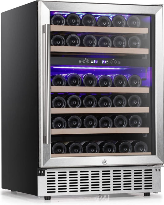 Antarctic Star 24" Wine Cooler Beverage Refrigerator - W51145B
