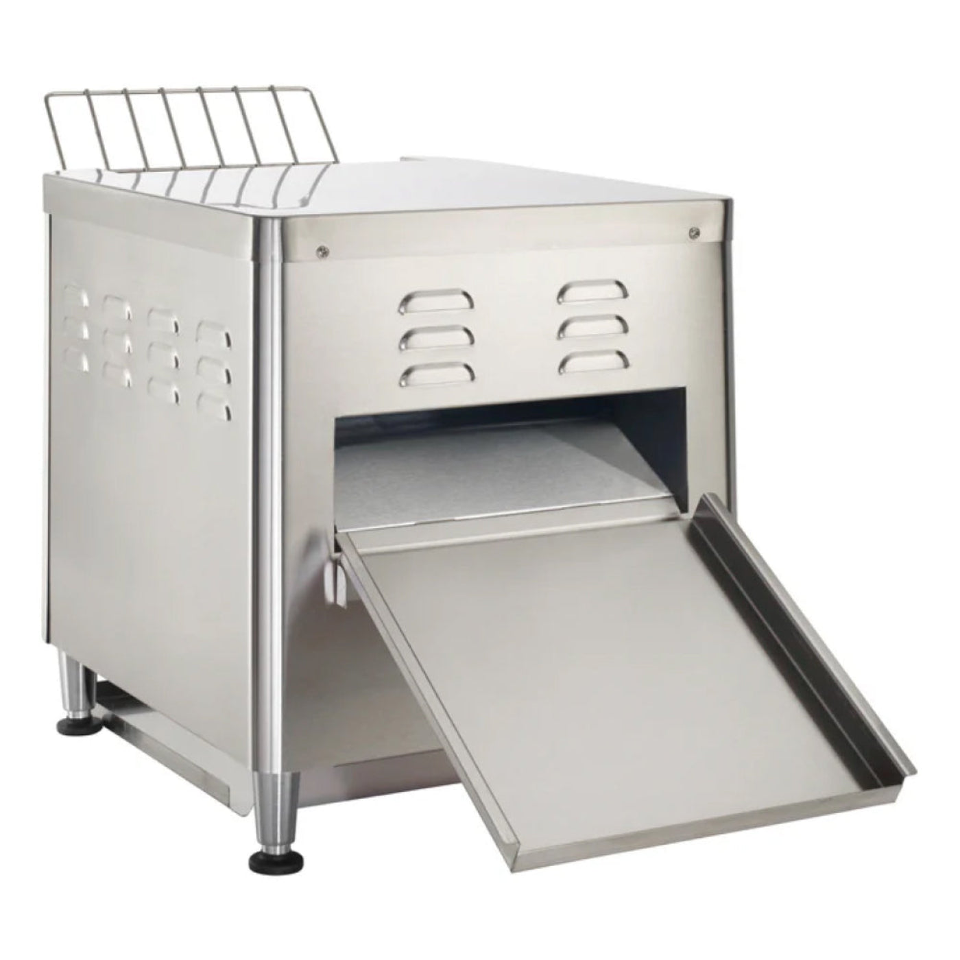 Winco ECT-700 Spectrum Electric Countertop Conveyor Toaster with 2.5" Opening - 700 Slices per Hour, 208/240V - WNECT-700