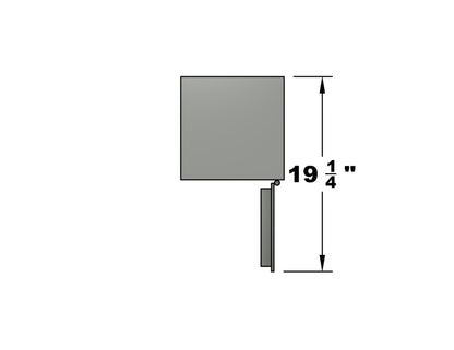 Hayman  Heavy Duty 8" Deep Wall Safe - WS6-C