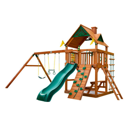 Gorilla Playsets Chateau Swing Set
