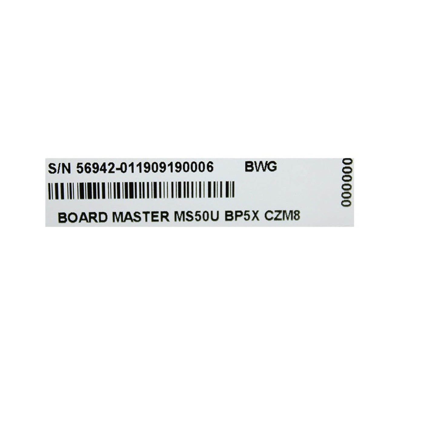MASTER SPAS PC BOARD, MS50U BP5X CZM8 (APR) - x801159