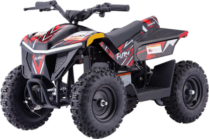Droyd Fury ATV for Kids Electric 36V 8Ah Lithium Ion 500W Brushless 10 Miles 15 MPH New - XW-A01-GRO