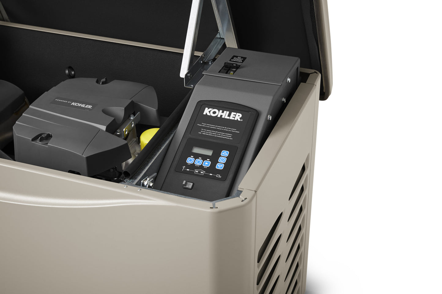 Kohler 20KW Standby Generator w/ 200 Amp Automatic Transfer Switch and App Connect Scratch and Dent -  20RCAL-200SELS