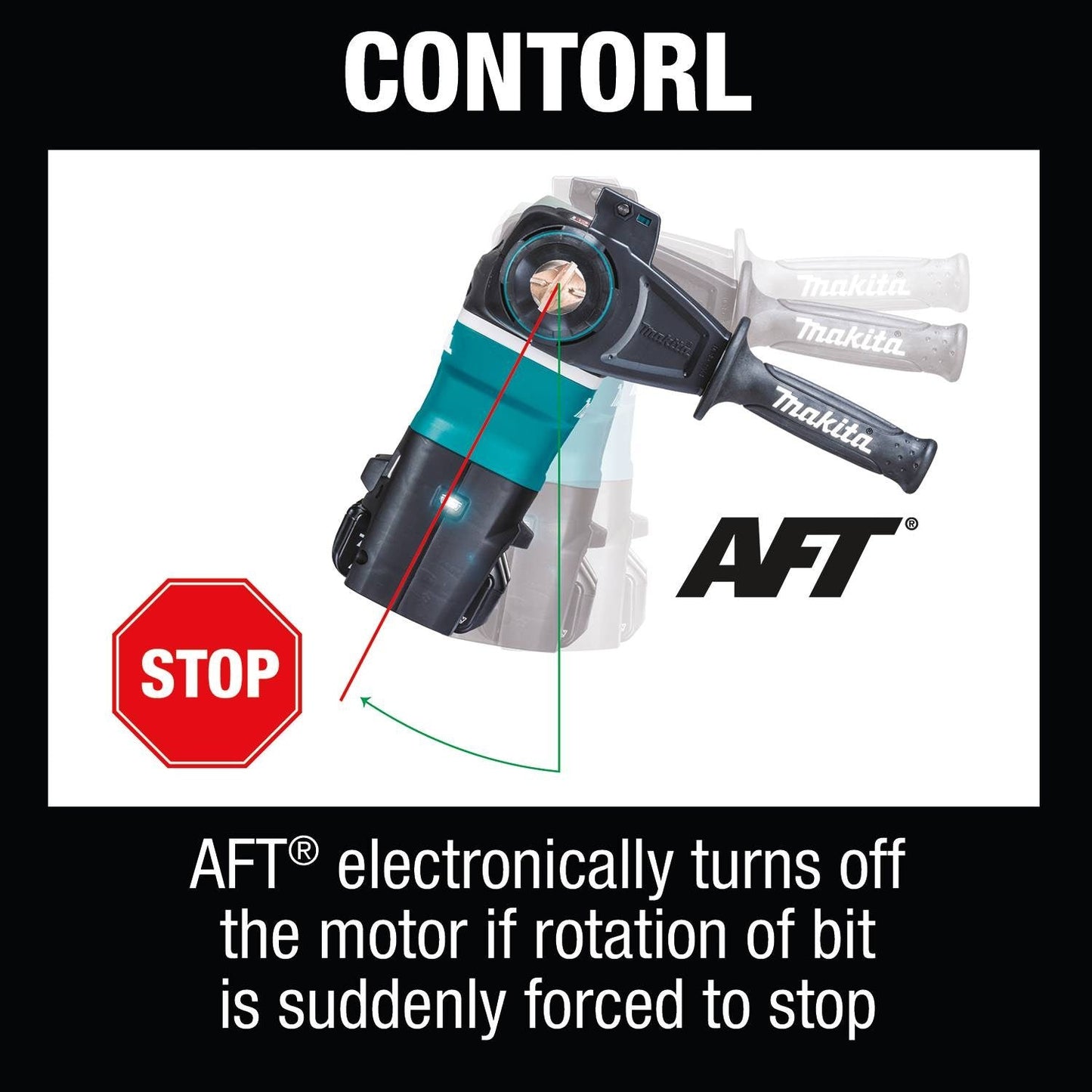 Makita 36V (18V X2) LXT Brushless 1-9/16" Advanced AVT Rotary Hammer Kit, SDS-MAX, 2-mode, var. spd., dual port charger, case, AFT, AWS - XRH07PTUN