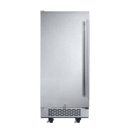 Avallon 15 Inch Wide 3.3 Cu.Ft. Energy Efficient Outdoor Approved Beverage Center with LED Lighting - AFR151SSODLH