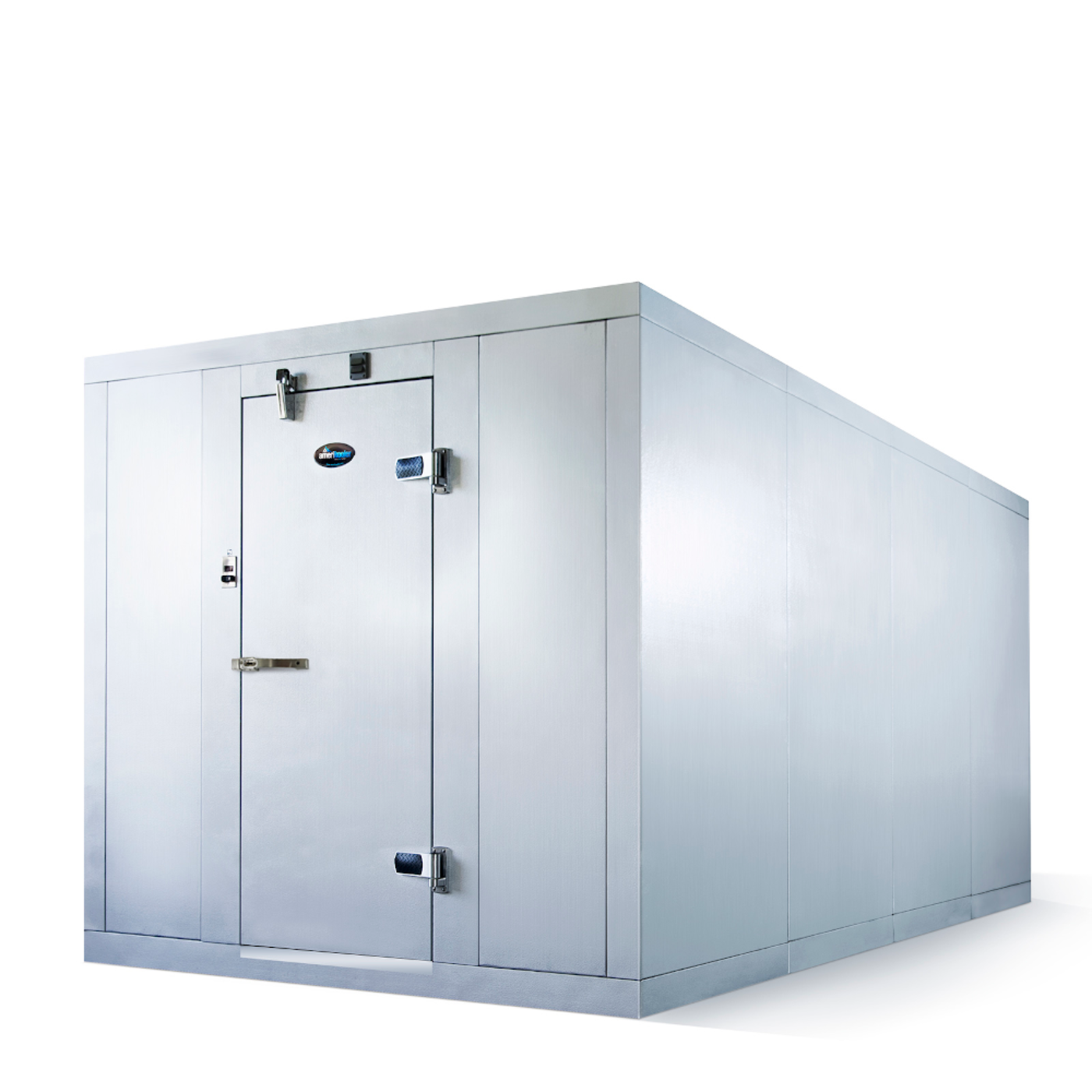 AmeriKooler QF0877**FBR 10' Wide (Door Side) Remote Indoor Walk-In Freezer 7'-7" H - AKQF101077FBRM