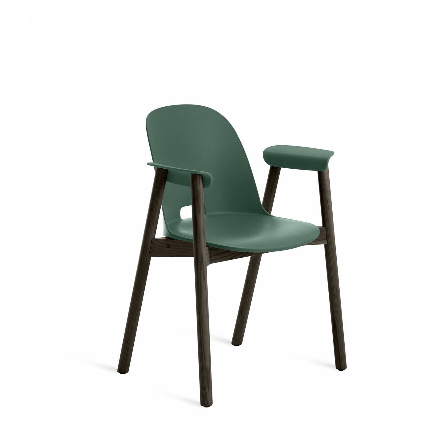 Emeco Alfi Armchair - ALFI18AHDARKBROWNA
