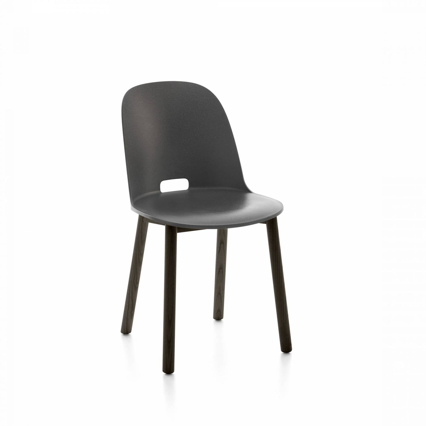 Emeco Alfi High Back Chair - ALFI18AHDARKBROWN