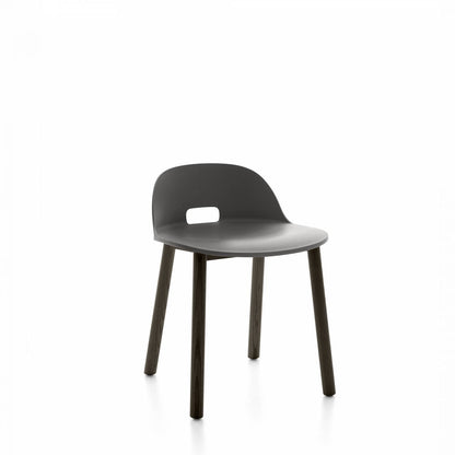 Emeco Alfi Low Back Chair - ALFI18ALDARKBROWN