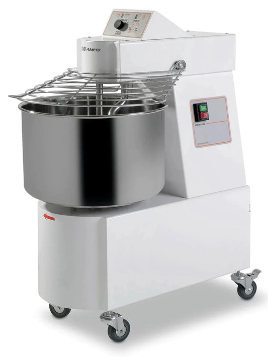 AMPTO Spiral Mixer 50 Lbs. Flour Cap. 2 Speeds. 220/60/1 - AMA050M