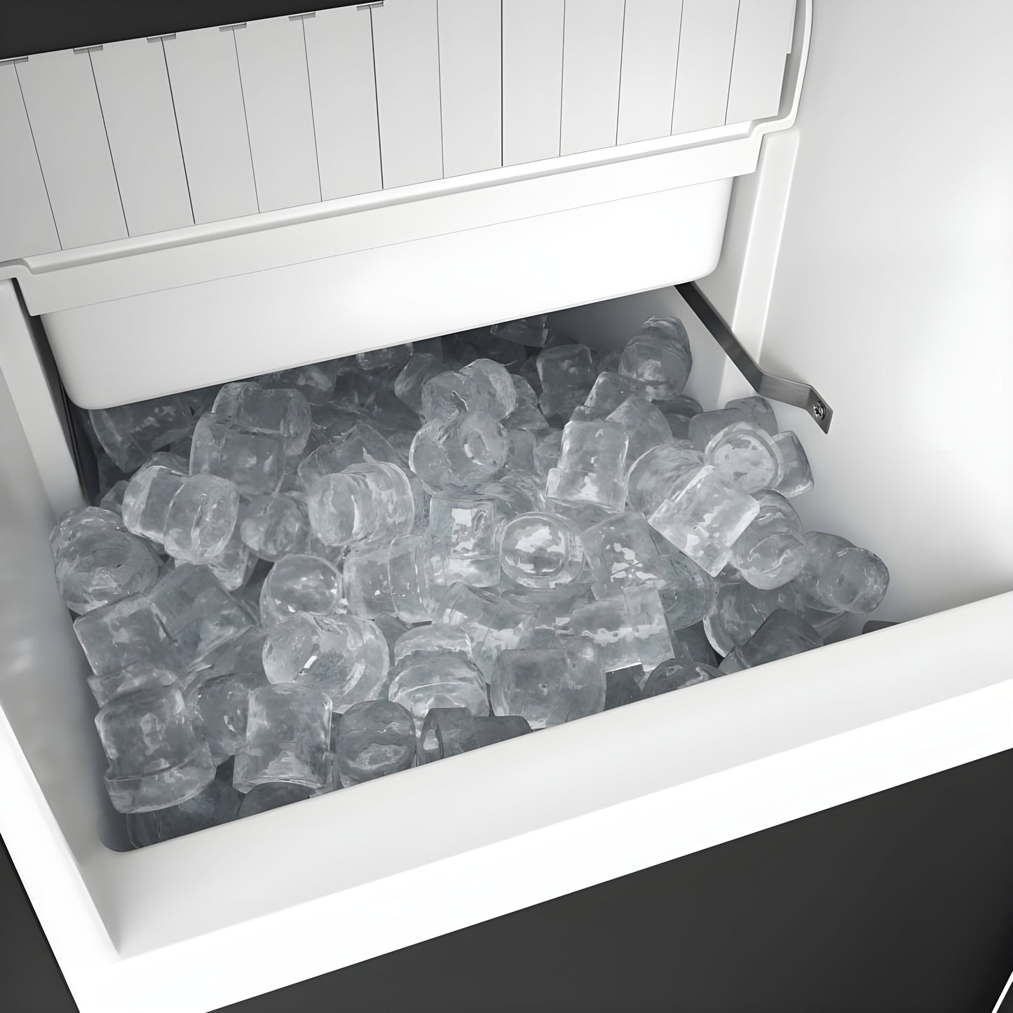 Avallon 15 Inch Wide 26 Lbs. Capacity Built-In and Free Standing Ice Maker with 56 Lbs. Daily Ice Production - AIMG151GPRILH