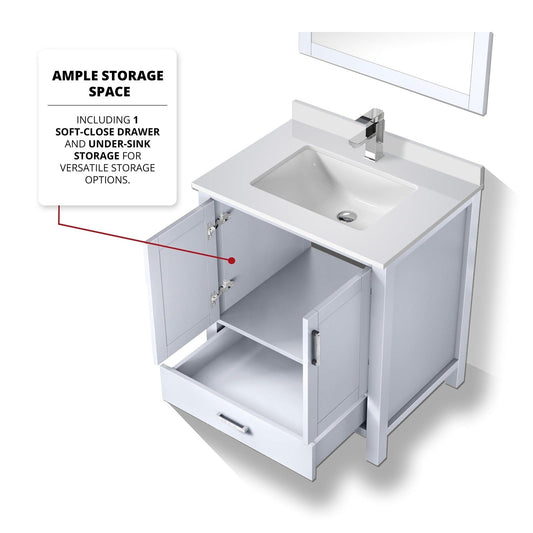 Jacques 30" x 22" Bath Vanity - Backyard Provider
