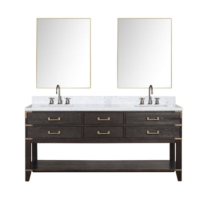 Norwalk 72" x 22" Double Bath Vanity - Backyard Provider