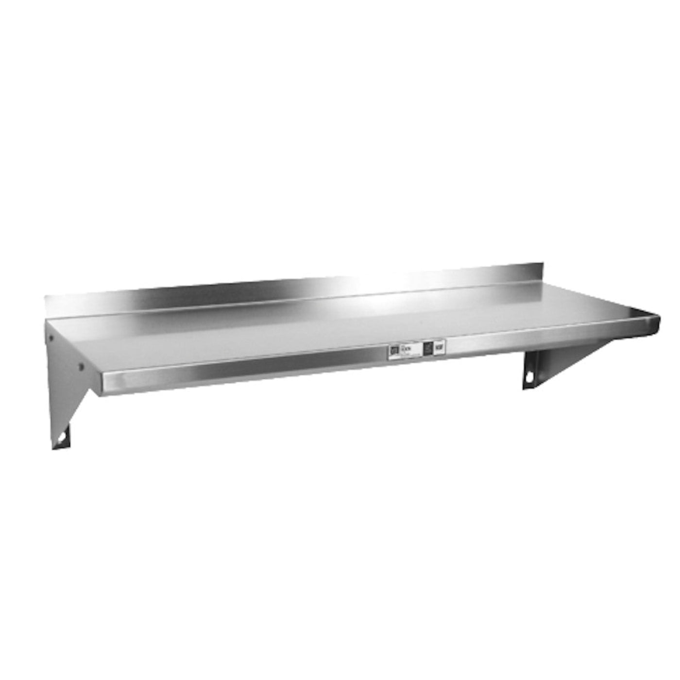 John Boos BHS1672 Wall-Mount 72" W x 16" D Shelf - JBBHS1672