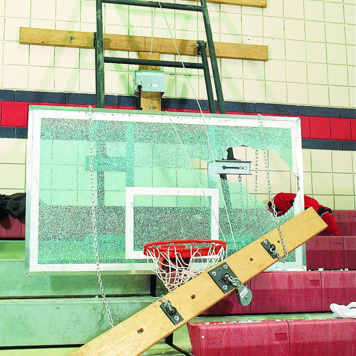 Bleacher Bison Inc. Gym Overhead Aut-O-Loc Safety Belt - BA950LR