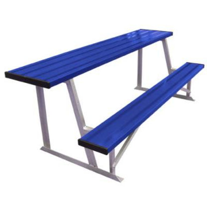 Bleacher Scorers Aluminum Table With Bench - BEST08