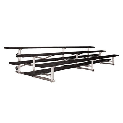Bleacher - 15 ft. (3 Row - Single Foot Plank) -Tip & Roll - BLCH-3TRG