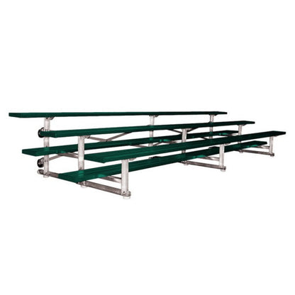 Bleacher - 15 ft. (3 Row - Single Foot Plank) -Tip & Roll - BLCH-3TRG