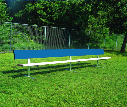 Bleachers Player Bench with Backrest - BNP2101BAA