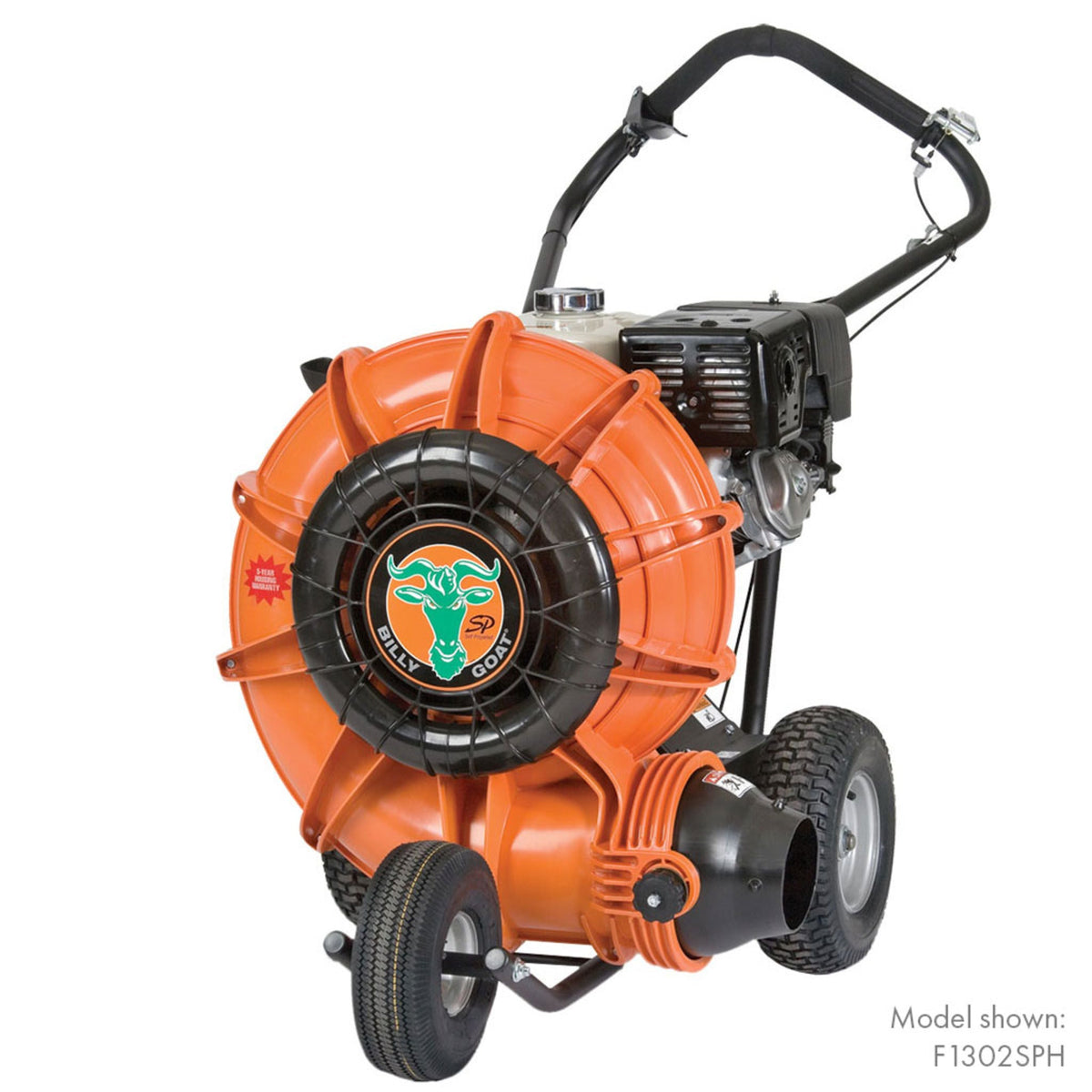 Billy Goat F1302H Force Wheeled Blower Walk Behind Honda 393cc Engine - BIQW-F1302H