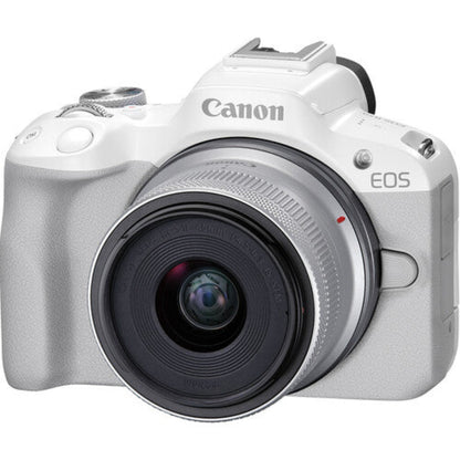 Canon EOS R50 w/ 18-45mm - White - 1365751