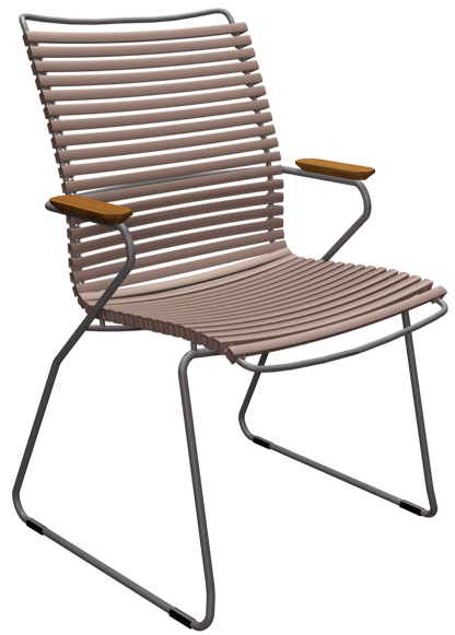 HOUE CLICK Outdoor Dining Chair w/Armrests - Tall Back - Procure Décor