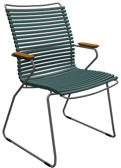 HOUE CLICK Outdoor Dining Chair w/Armrests - Tall Back - Procure Décor