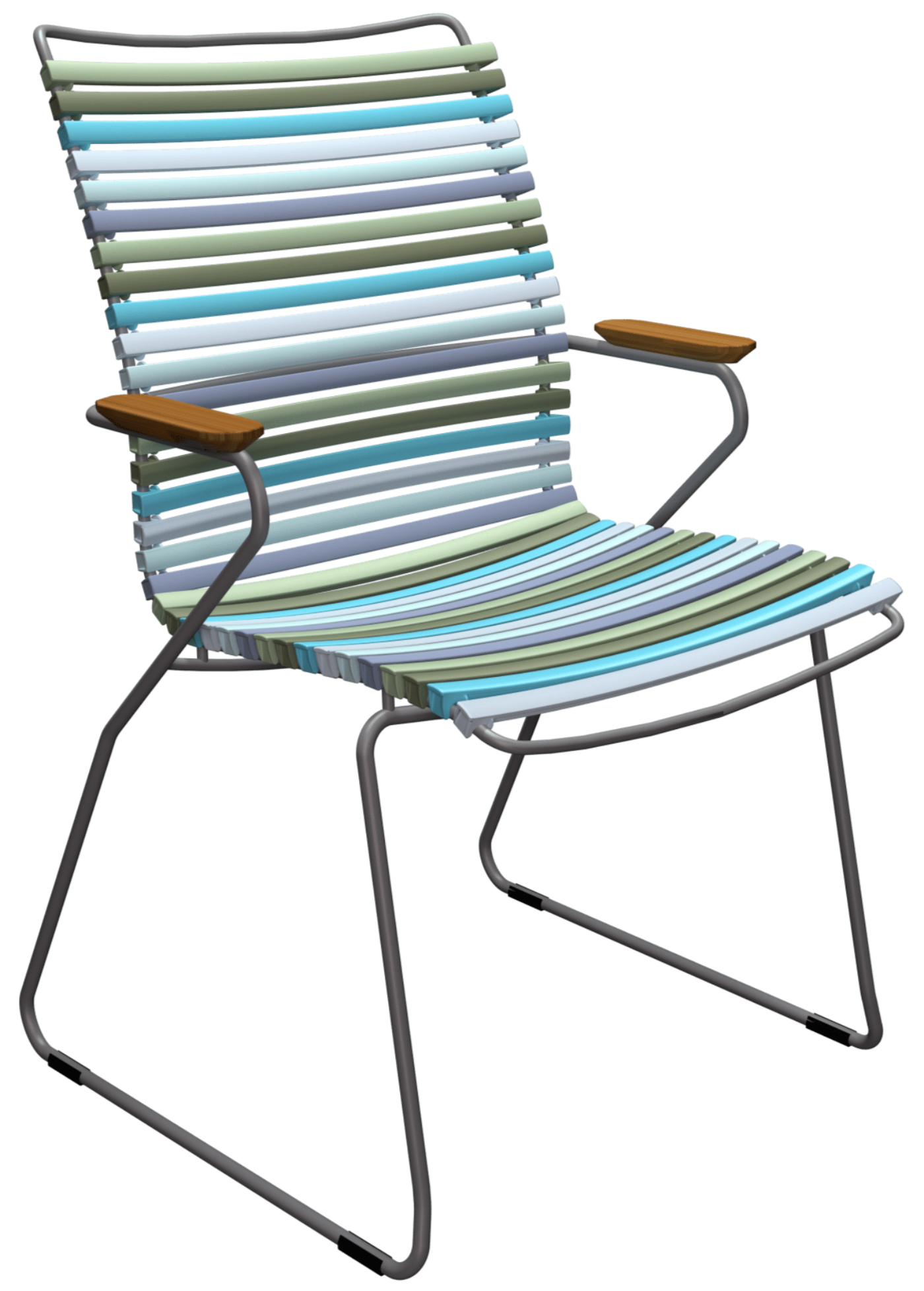 HOUE CLICK Outdoor Dining Chair w/Armrests - Tall Back - Procure Décor
