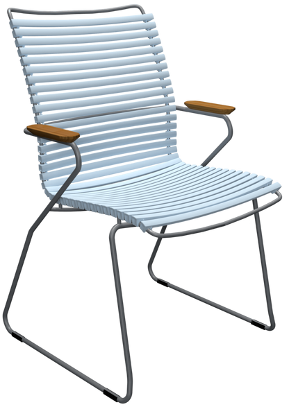 HOUE CLICK Outdoor Dining Chair w/Armrests - Tall Back - Procure Décor