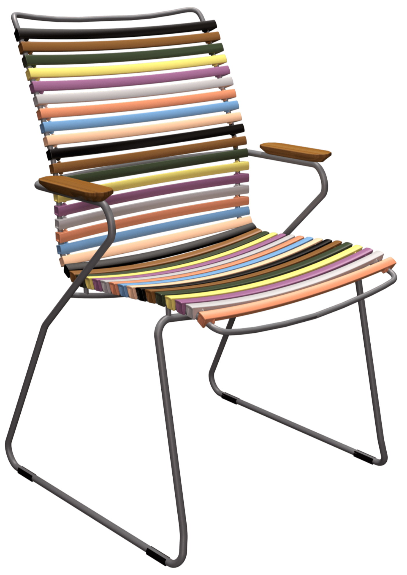 HOUE CLICK Outdoor Dining Chair w/Armrests - Tall Back - Procure Décor