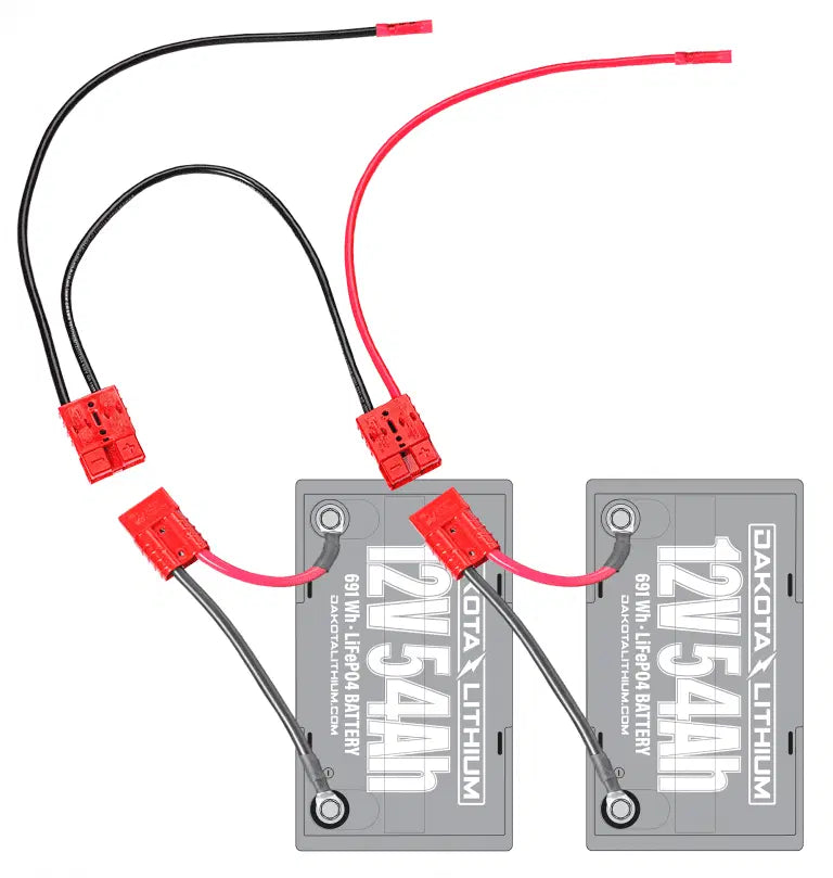 Dakota Lithium 24V 60Ah Deep Cycle Marine Trolling Motor Battery Set