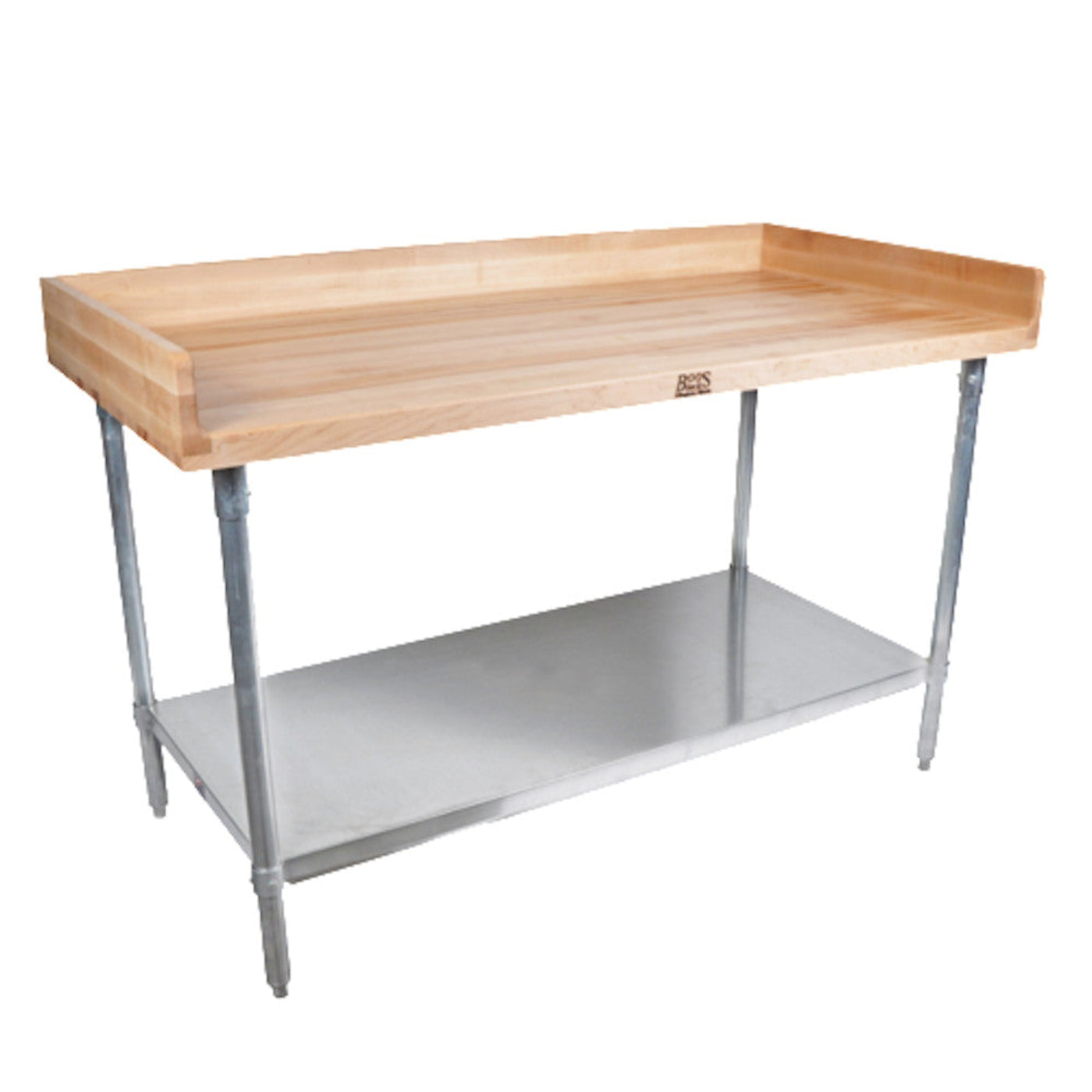 John Boos DNS08 Baker's Top 60" x 30" Work Table - JBDNS08