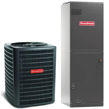 Goodman - 2.5 Ton/30,000 BTU - Multi-Positional - Air Conditioner Split System - 14.5 SEER2 - R32 - GLXS4BA3010