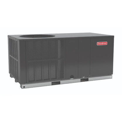 Goodman - 5 Tons/57,000 BTU Packaged Heat Pump Unit Dedicated Horizontal - SEER2 13.4 - Single Stage - 208V - R32