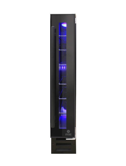 Vinotemp 7 Bottle Touchscreen Wine Cooler - EL-7TS BLACK
