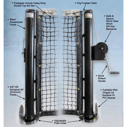 First Team Sentry Pickleball Post System - Sentry PKPS