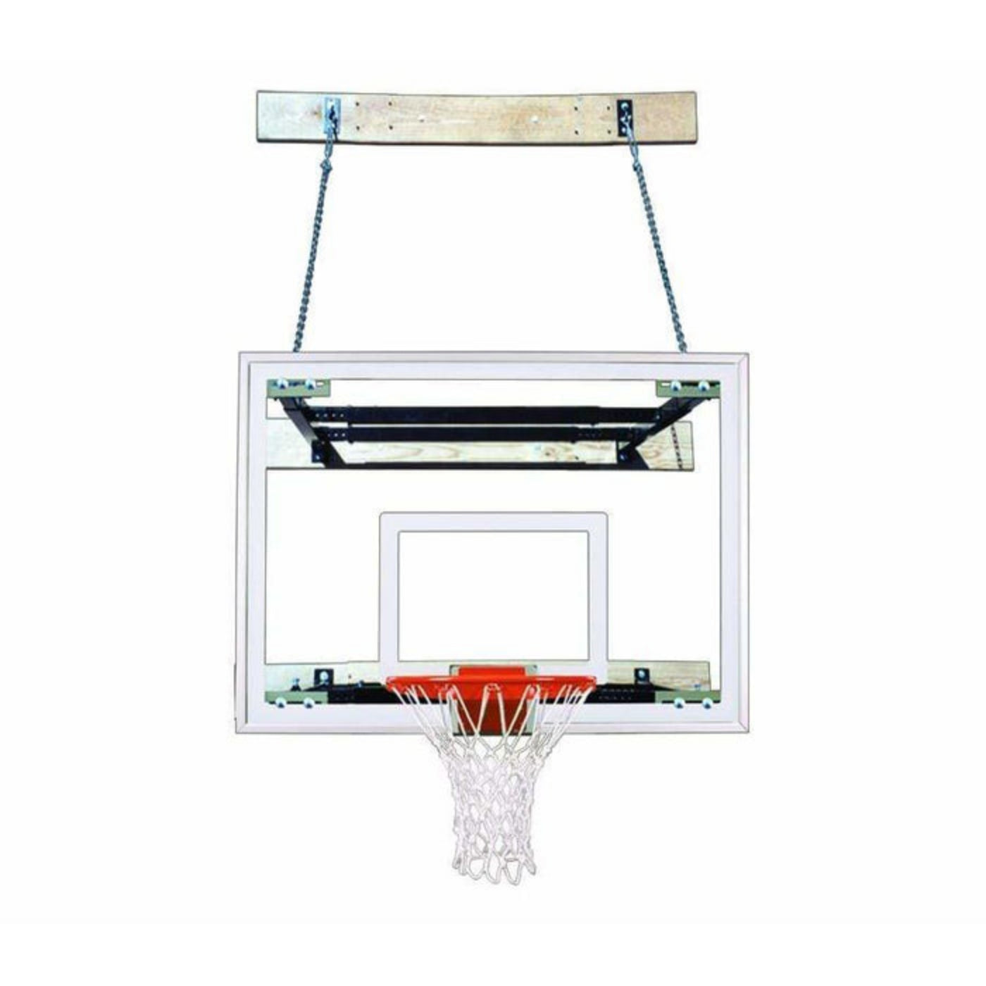 First Team Wall Mount Basketball Goal - SuperMount46 Victory