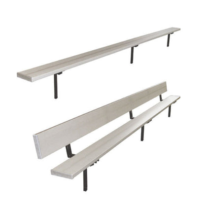 Bleacher Teammate Fixed Outdoor Player Benches