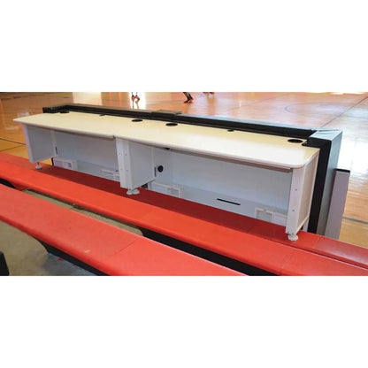 Bleacher Fisher Bleacher Mount Scorers Table