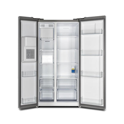 Forno 5-Piece Appliance Package - 36-Inch Gas Range, Refrigerator with Water Dispenser, W - APW5-6244-36-H-MWD - APW5-6244-36-H-MWDall Mount Hood, 24-Inch Microwave Drawer, & 3-Rack Dishwasher in Stainless Steel