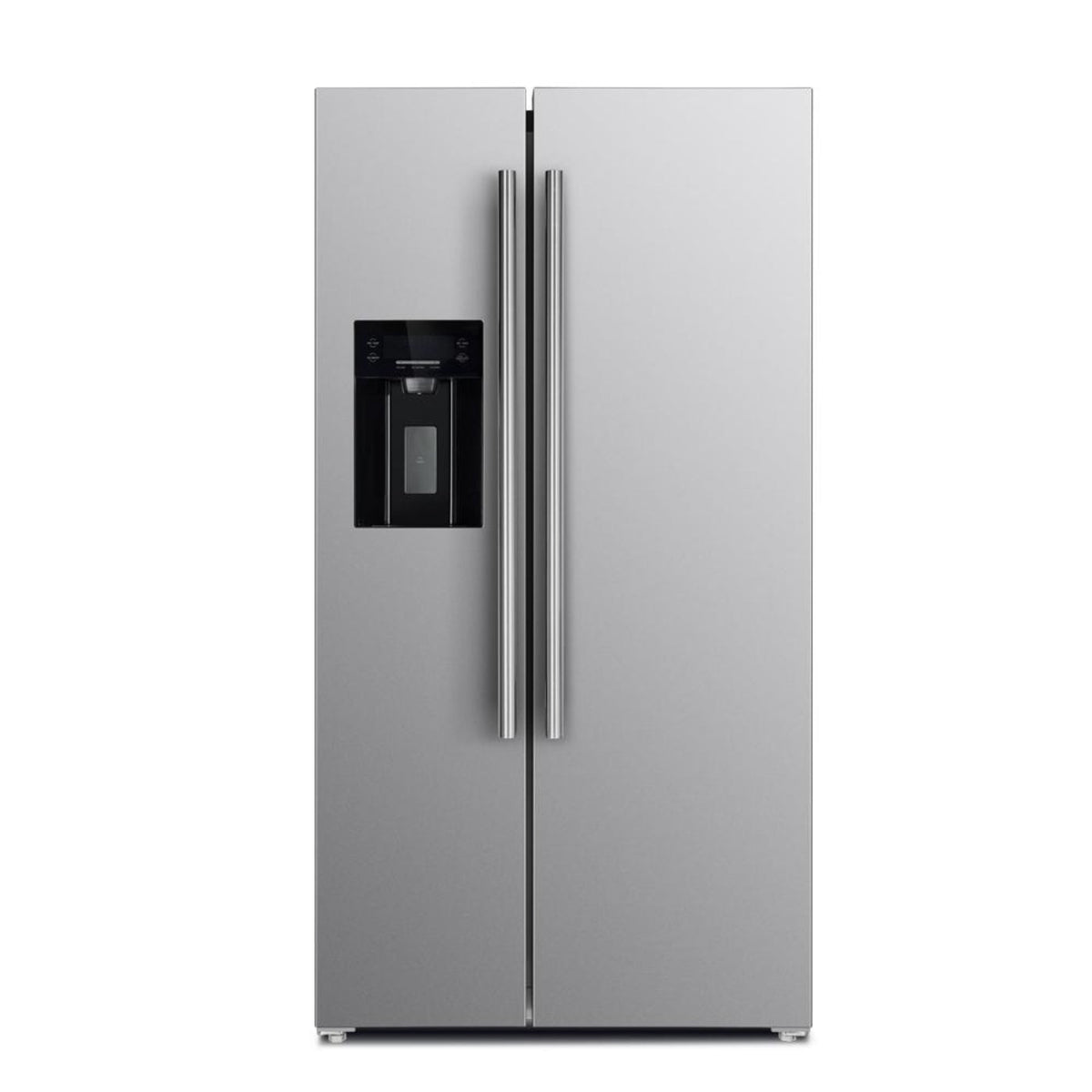 Forno 3-Piece Appliance Package - 36-Inch Gas Range, Refrigerator with Water Dispenser, & Wall Mount Hood in Stainless Steel - APW3-6244-36-H